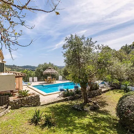 Villa Charming Beautiful Views Of The Tramuntana Mountains La Coma I 4 Bedrooms Pollenca